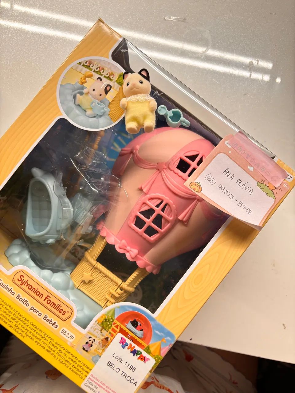 Casinha balão para bebês - sylvanian families