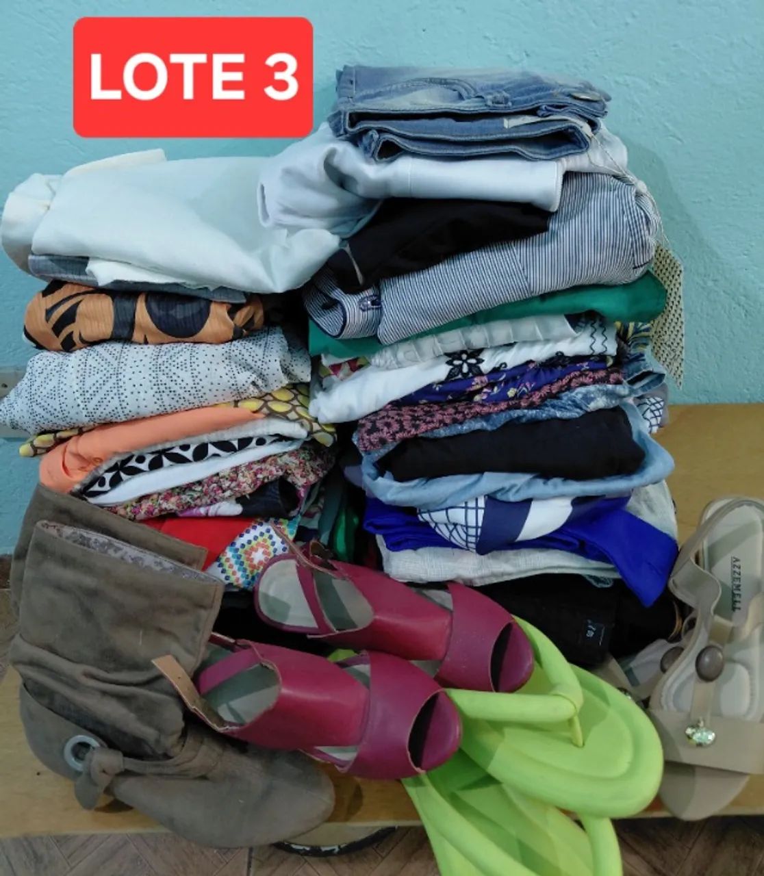 Lote de Roupas Feminina para Brechó - Foto 3