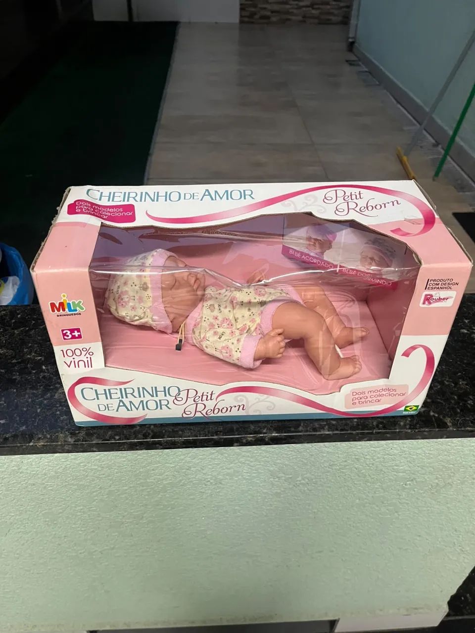 Boneca Cheirinho de Amor Reborn 