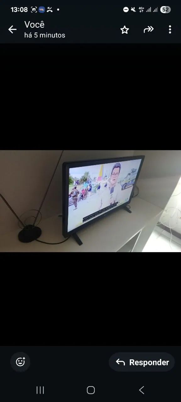 Smart TV 24 polegadas em estado - Foto 2