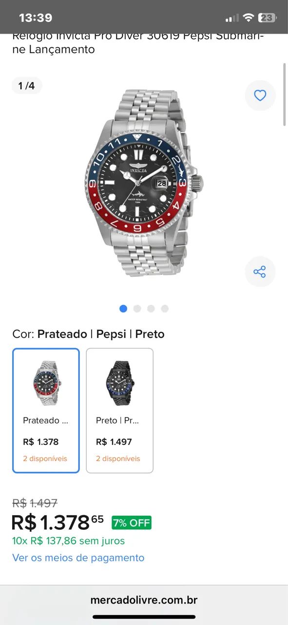 Relógio Pepsi - Foto 4