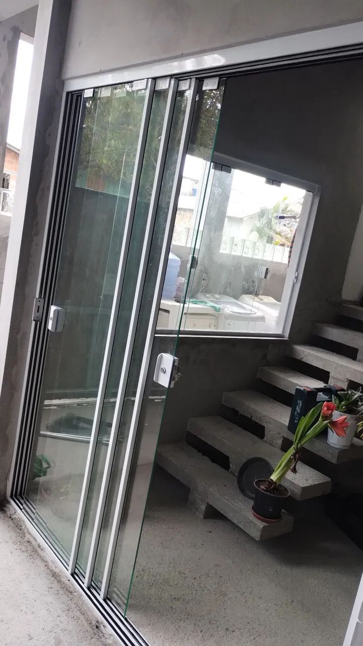 JANELA DE VIDRO TEMPERADO PORTA DE VIDRO TEMPERADO  - Foto 5