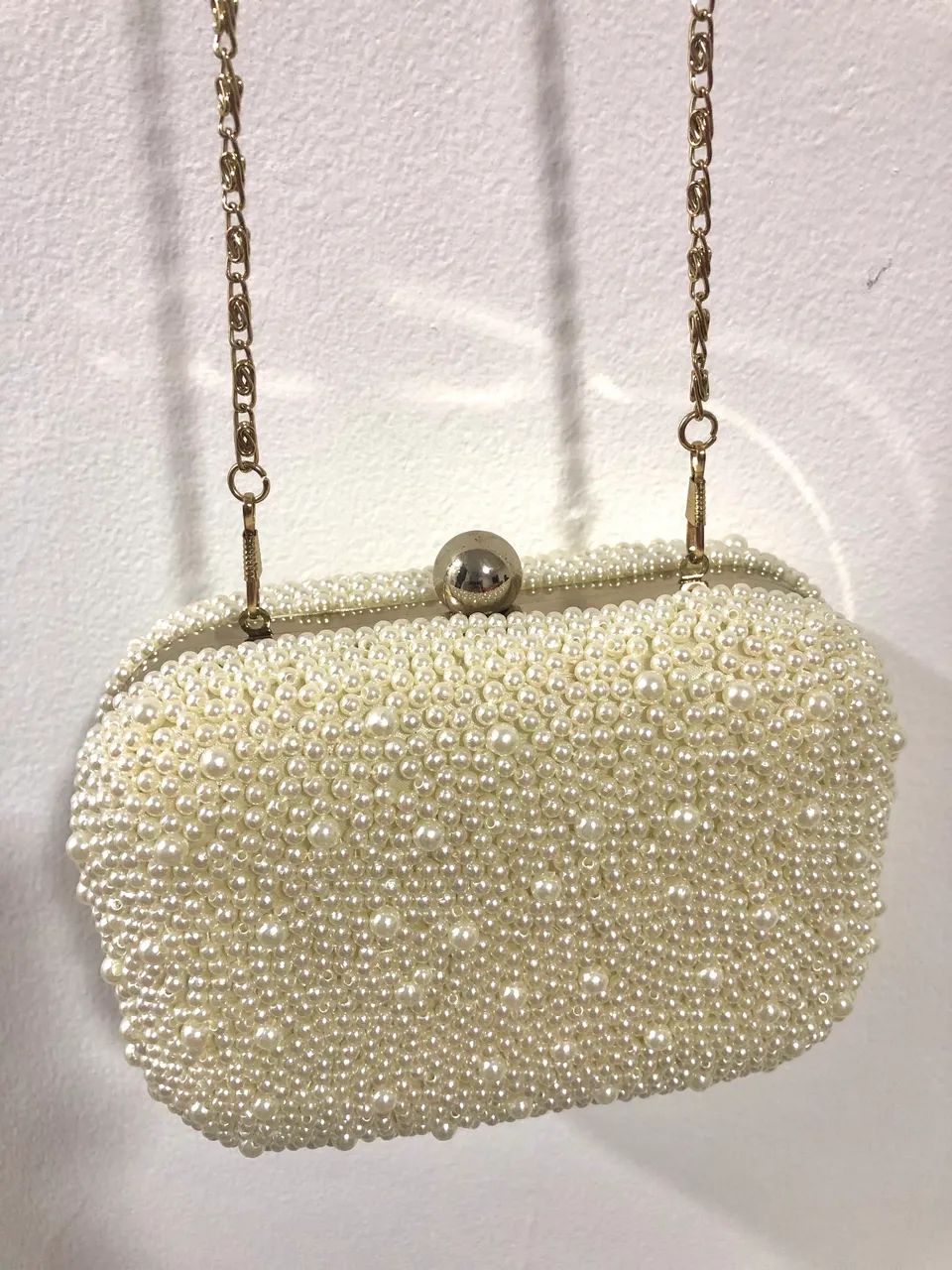Bolsa clutch - pérolas  - Foto 3