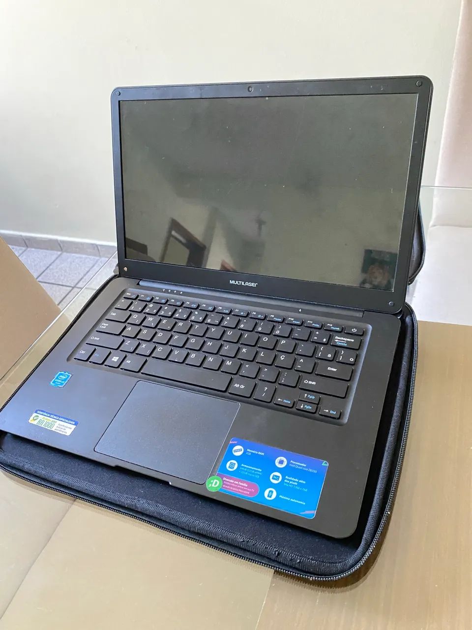 Notebook Multilaser - Ideal para estudos e uso básico