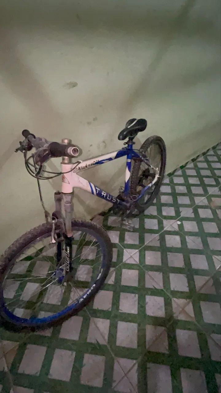 Vendo ou troco bicicleta Trust Aro 26 - Foto 5