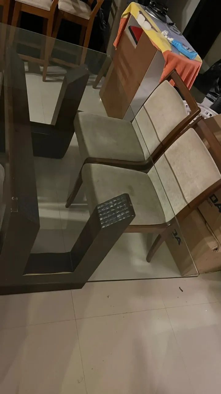 Mesa de jantar com cadeiras - Foto 3