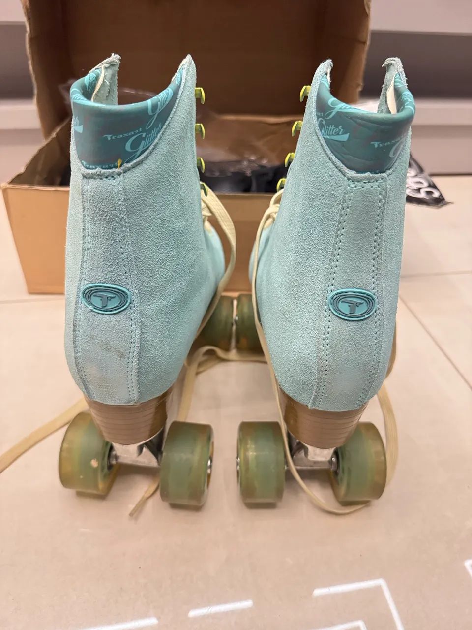 patins traxart tradicional em camurça - Foto 3