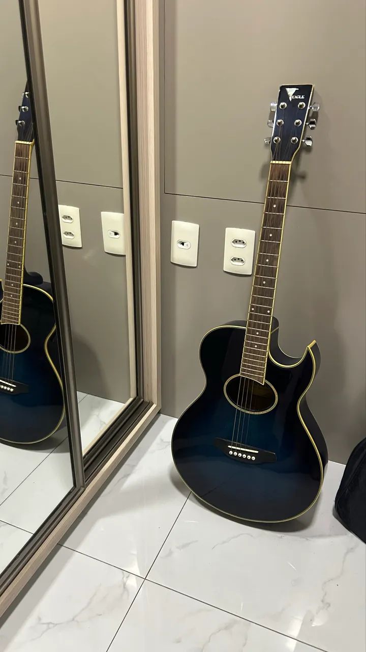 Violão Eagle elétrico  - Foto 4