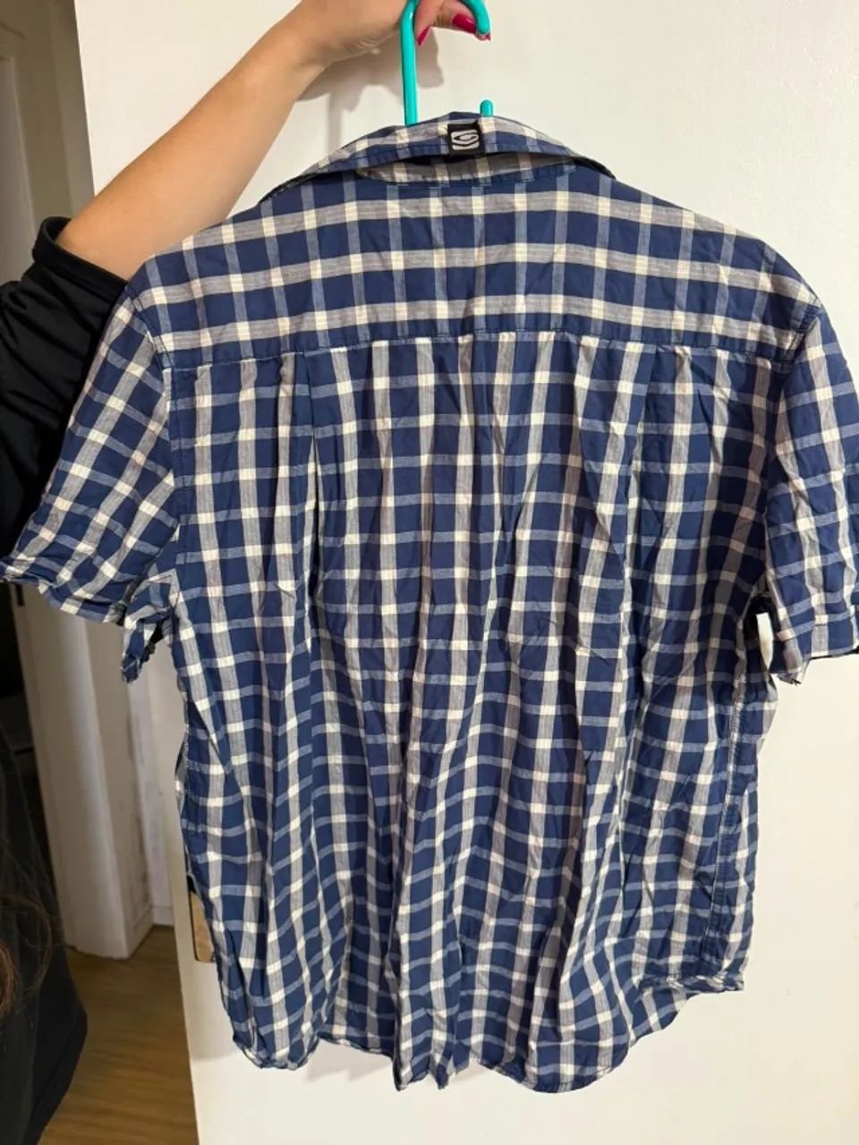 Camiseta Xadrez G Em Perfeito Estado - Foto 2