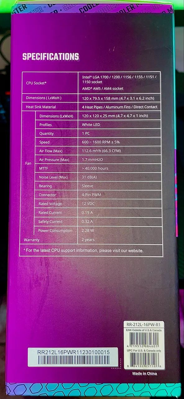 Cooler Master Hyper 212 Led White Edition - Foto 3