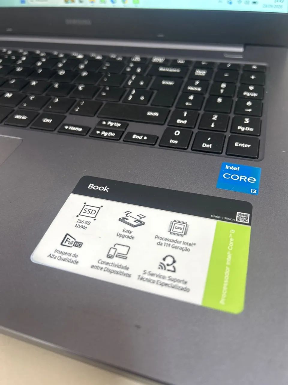 Notebook Samsung Book i3 11ª geração - 480 GB SSD - Foto 2
