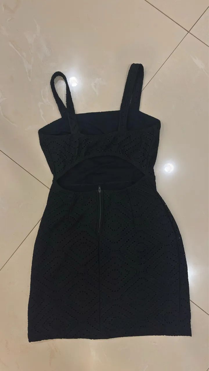 Vestido preto curto - Foto 2