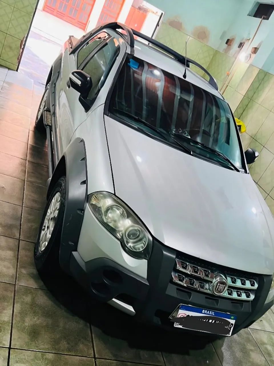 Fiat Strada Adv.1.8 16V Dualogic Flex CD 2012 - Foto 3
