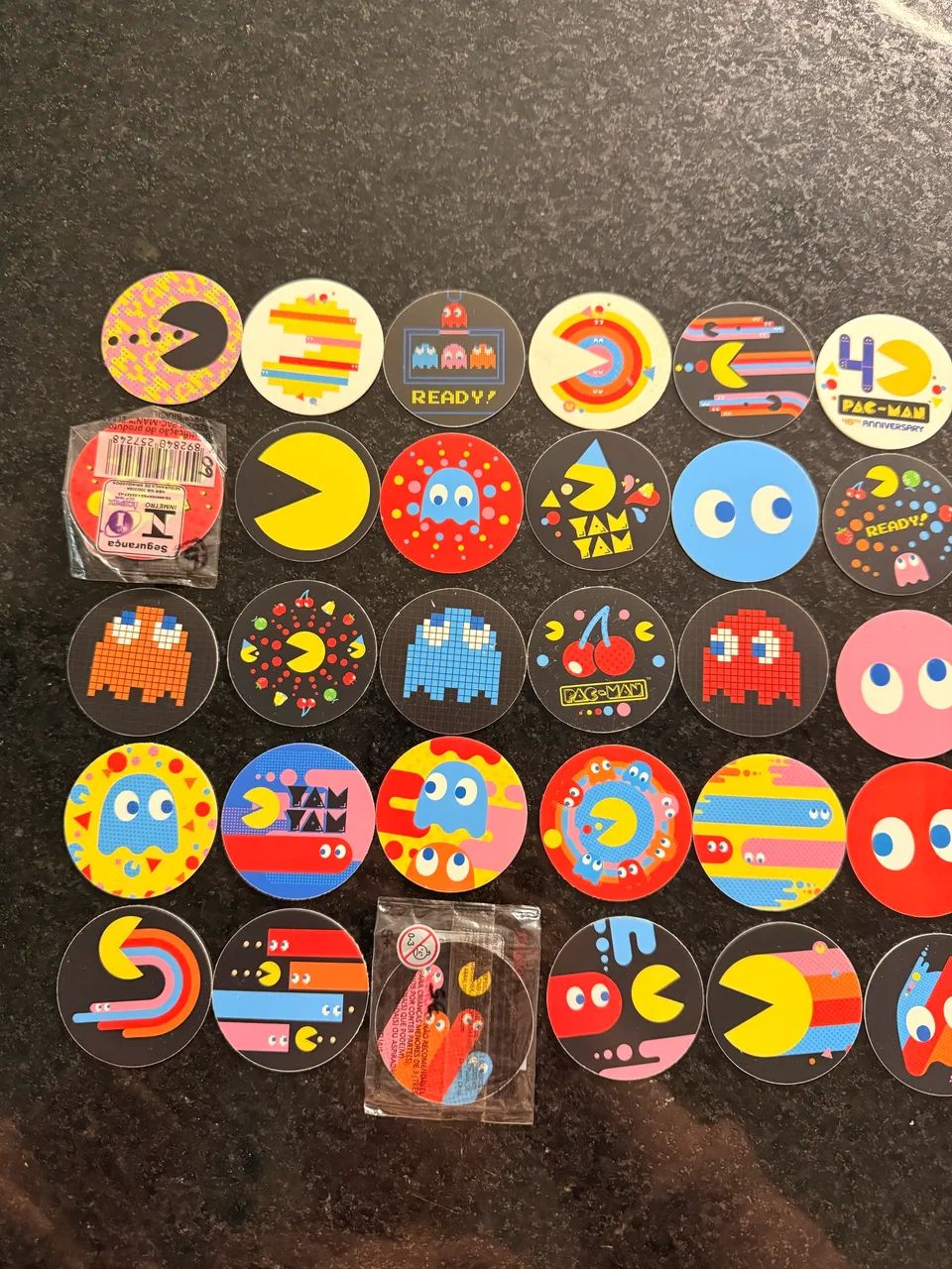 Tazos COMPLETA Pacman Elma Chips - Foto 2