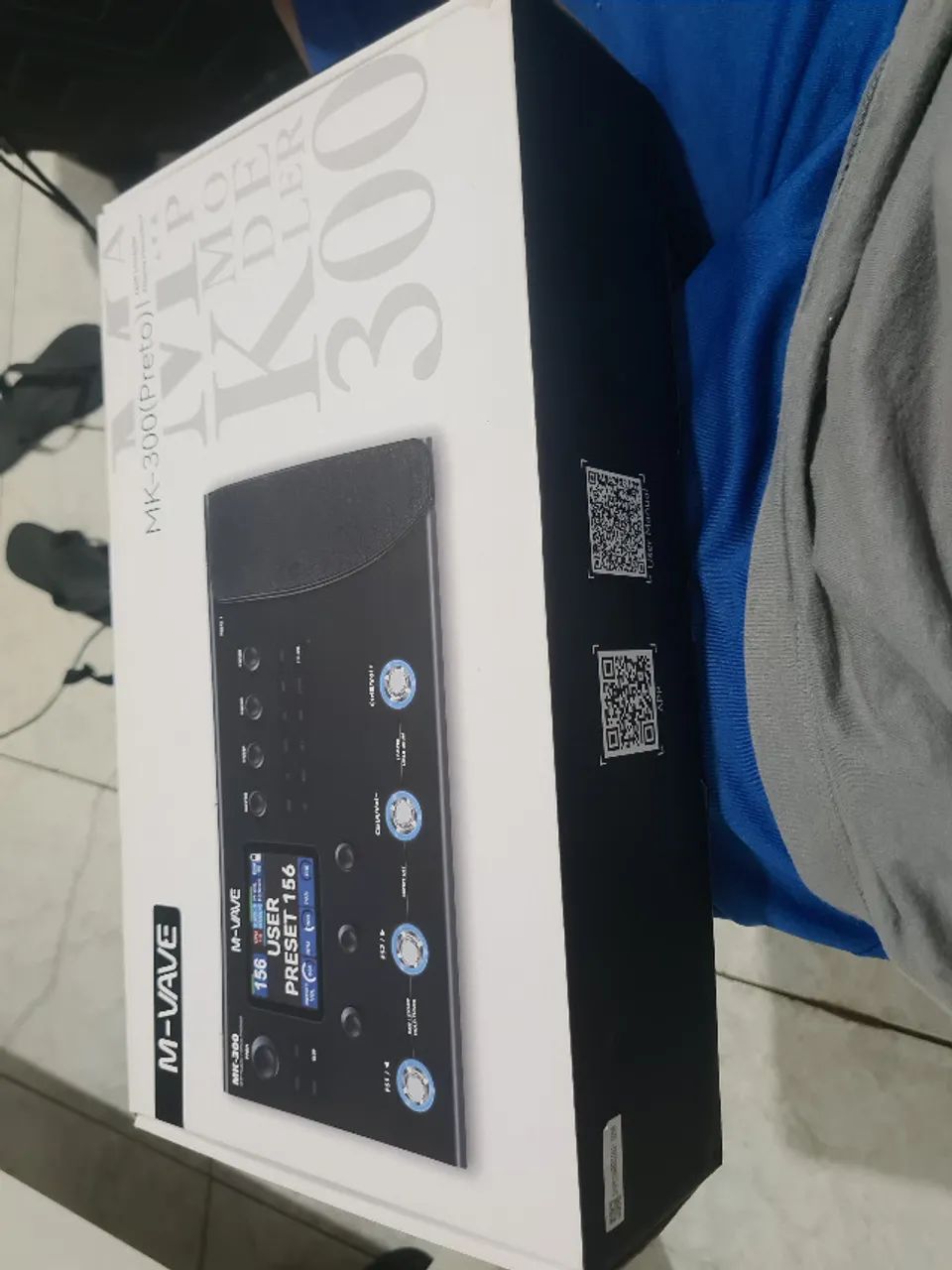 Pedaleira Mk 300 - M-Vave - Novo - Aceito troca - Equipamentos e
