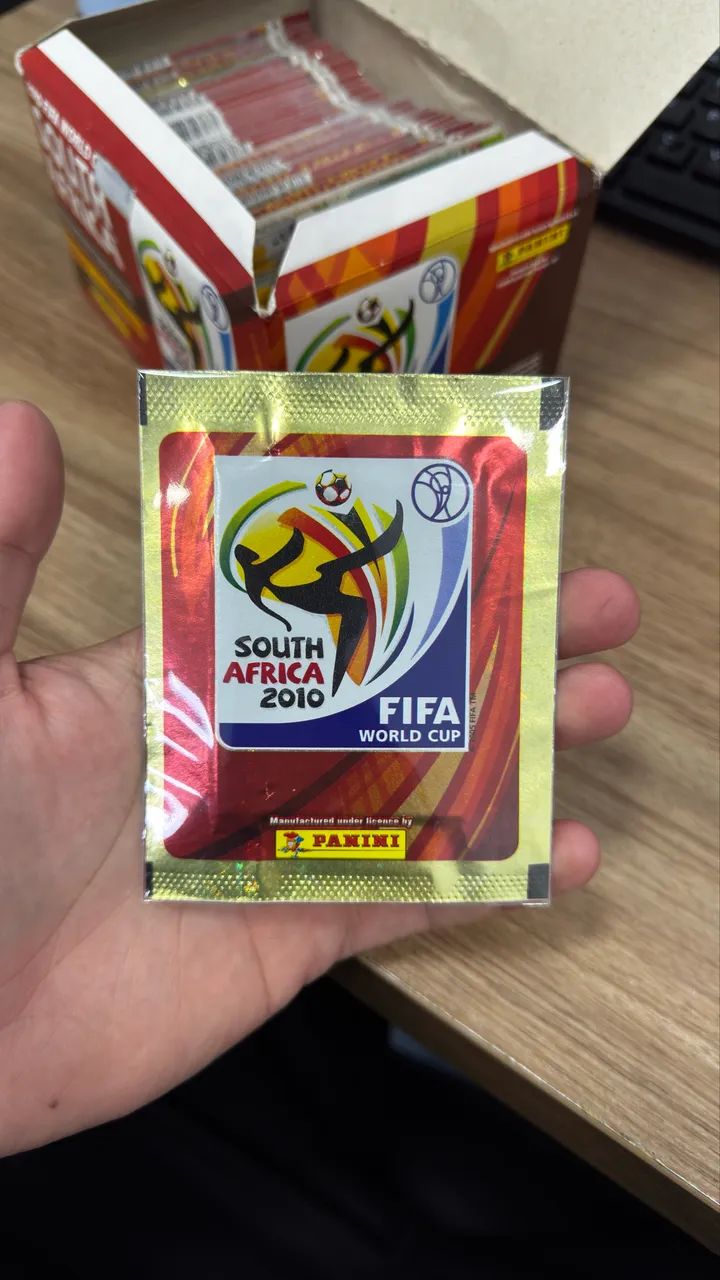 ENVELOPE COPA DO MUNDO 2010 DOURADO  - Foto 2