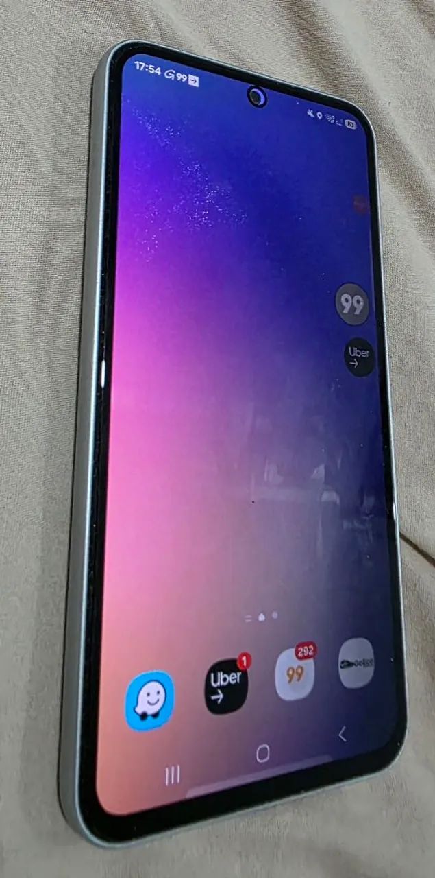 celular samsung a54 5g 128gb dual chip cor branca