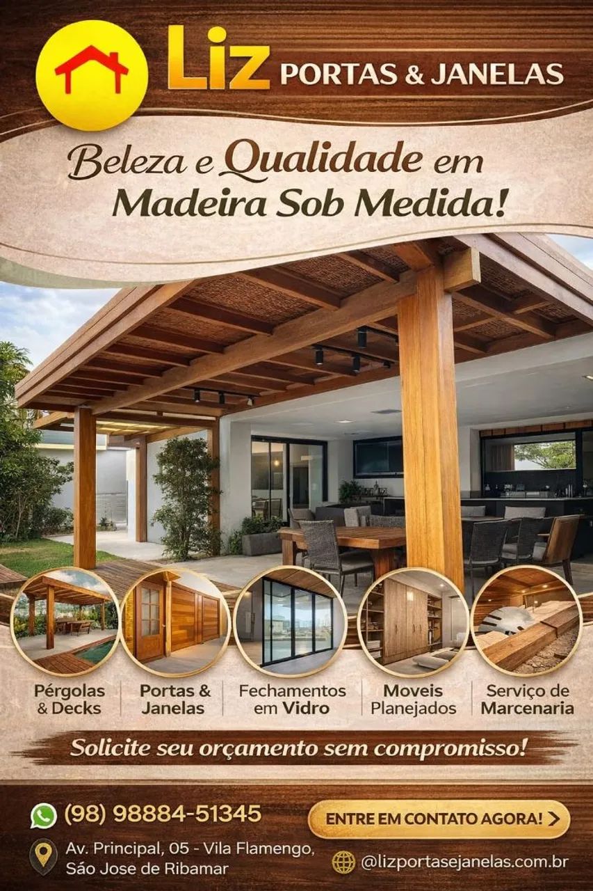 Fabricamos móveis portas e esquadrias de todos os tipos e modelos