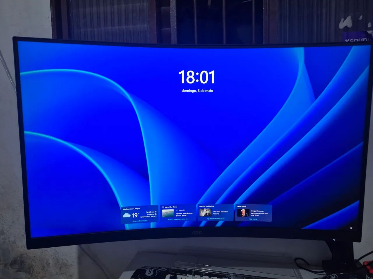 MONITOR AOC 31,5 CURVO 180HZ - Foto 3