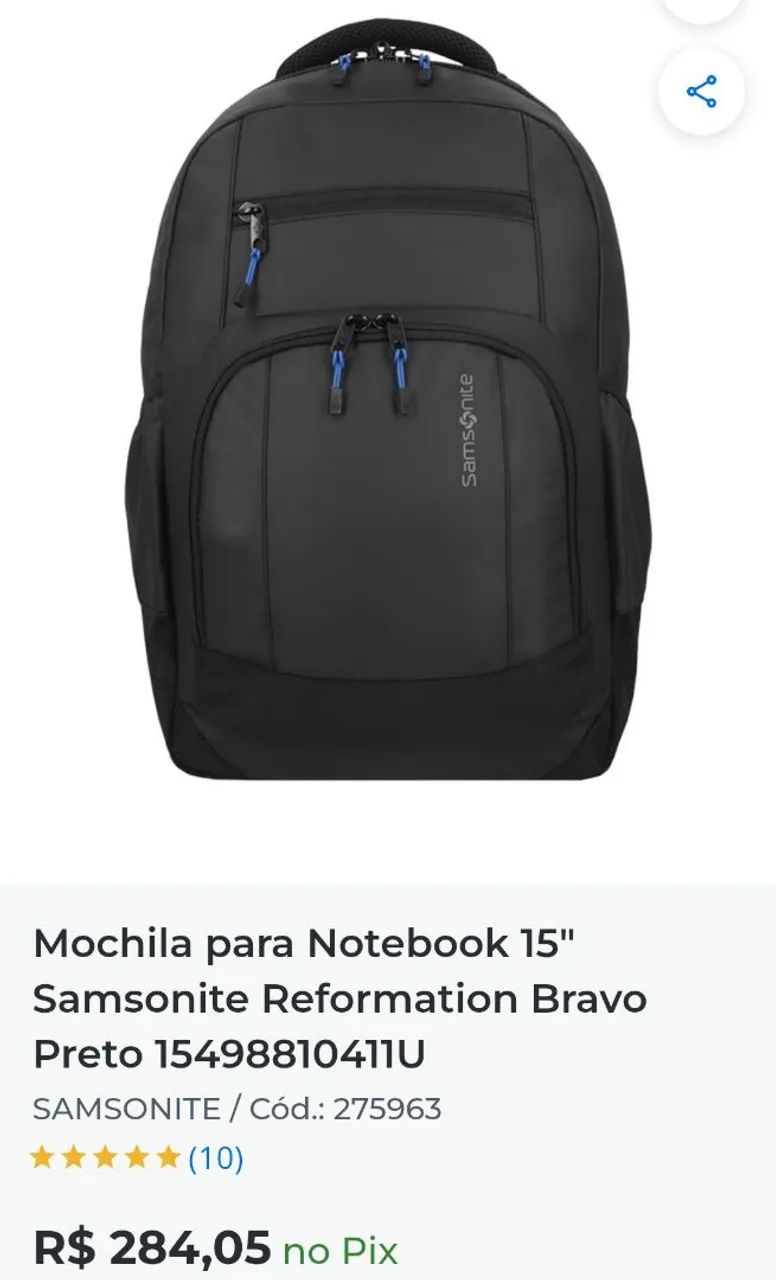 Mochila de Marca Sansonit Notebook e outros! - Foto 2