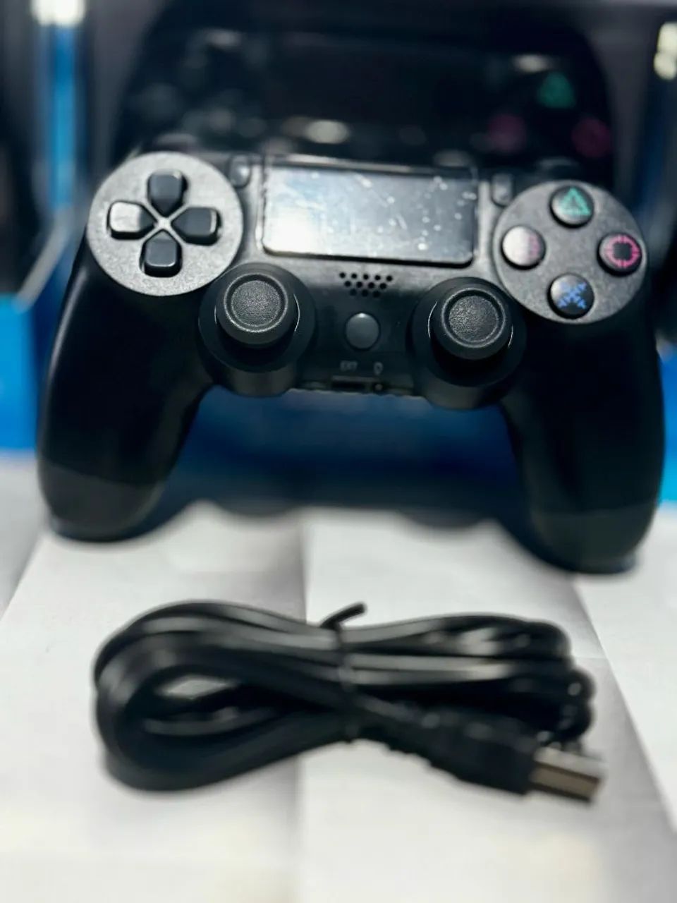 Controle para ps4 e Pc Com Fio  - Foto 4