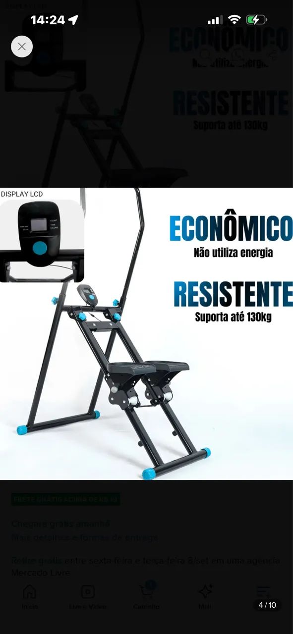 Máquina de escalada | simulador de caminhada  - Foto 3