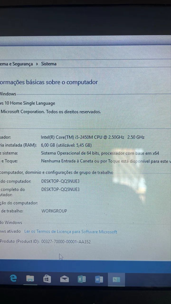 Notebook sim positivo 