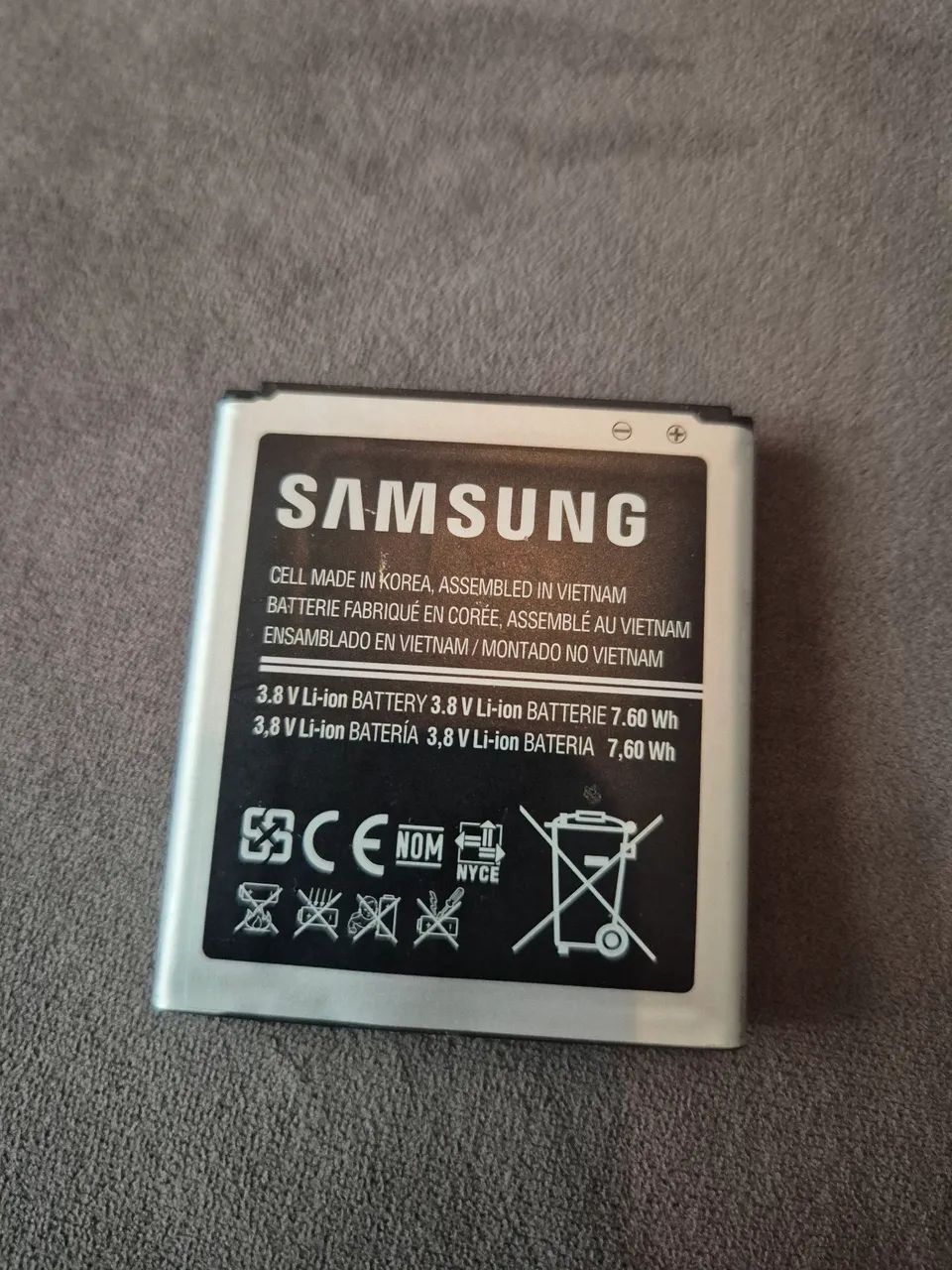 Bateria Samsung antiga - Foto 2