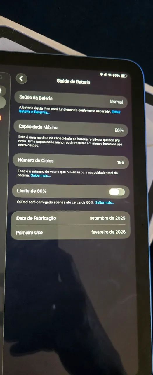 Ipad 11 Bateria 98%  - Foto 3