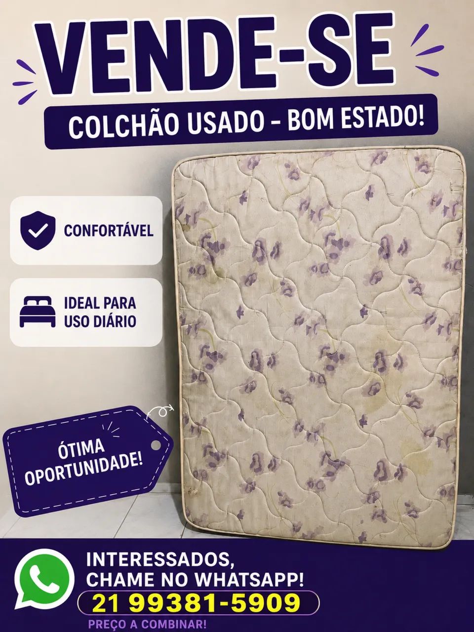 Colchão de casal 