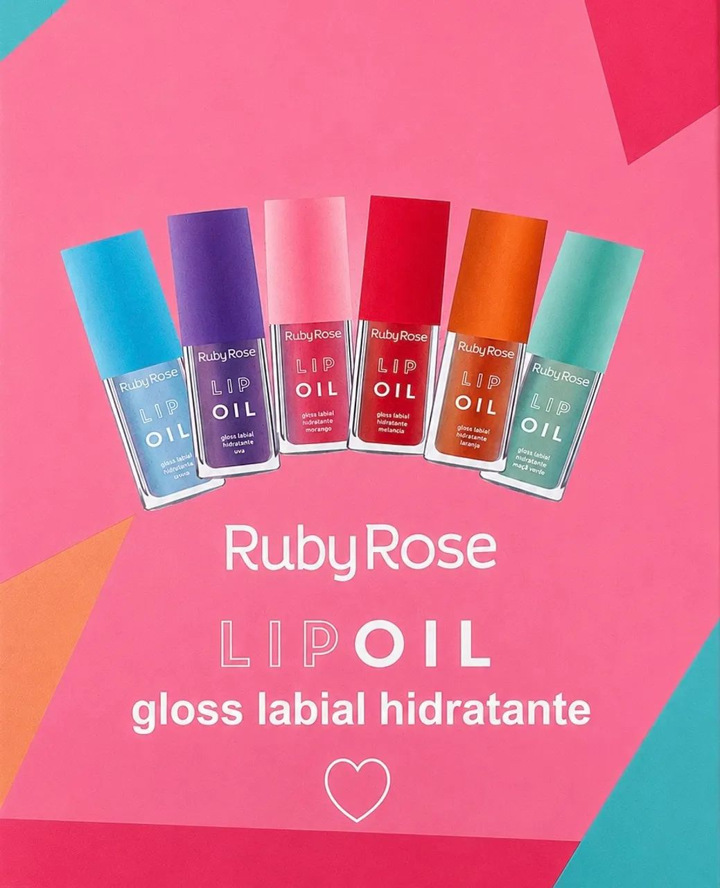 Gloss da Ruby Rose - LipOil | Gloss Labial Hidratante 