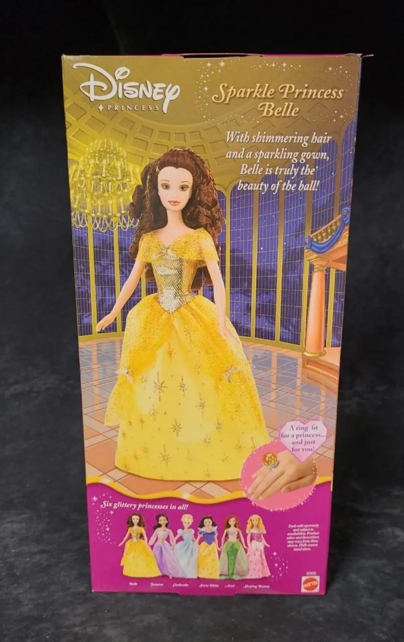 BONECA BARBIE BELA SPARKLE PRINCESS COM ANEL DE BRINDE NOVA LACRADA - Foto 2