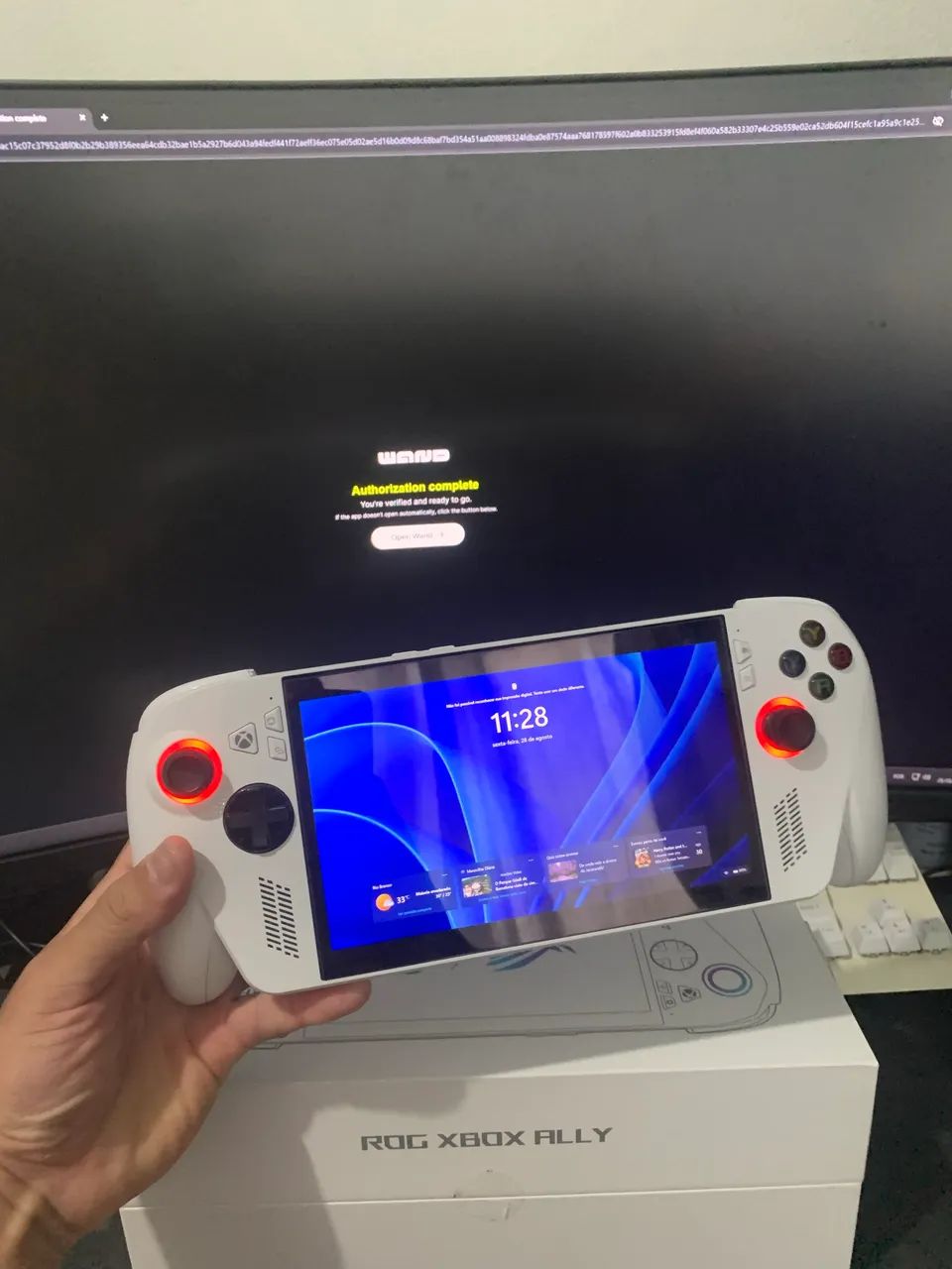 Rog ally Xbox zero 512gb troco  - Foto 3