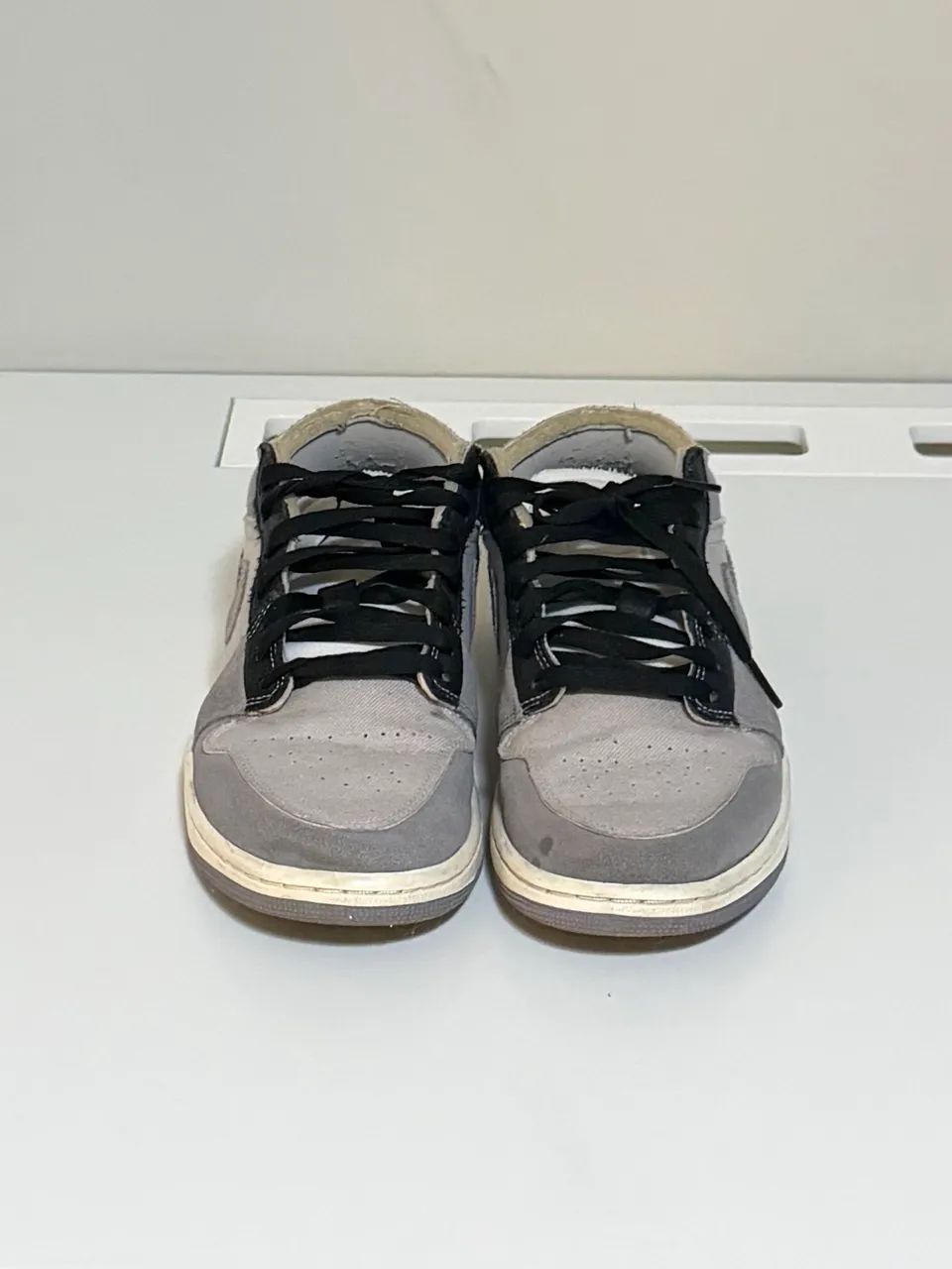 Tênis Nike Jordan 1 Cinza 40 - Foto 4