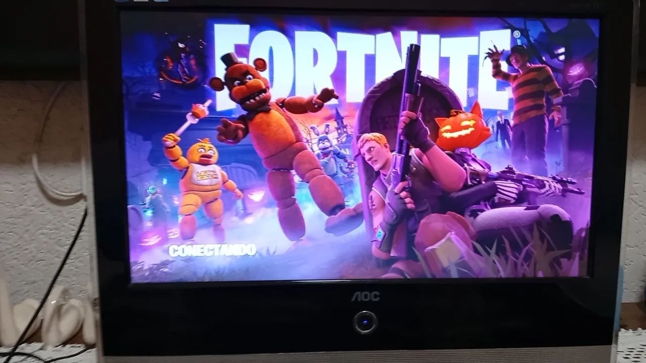Tv monitor AOC 22 polegadas com hdmi VGA av Pc áudio  - Foto 3