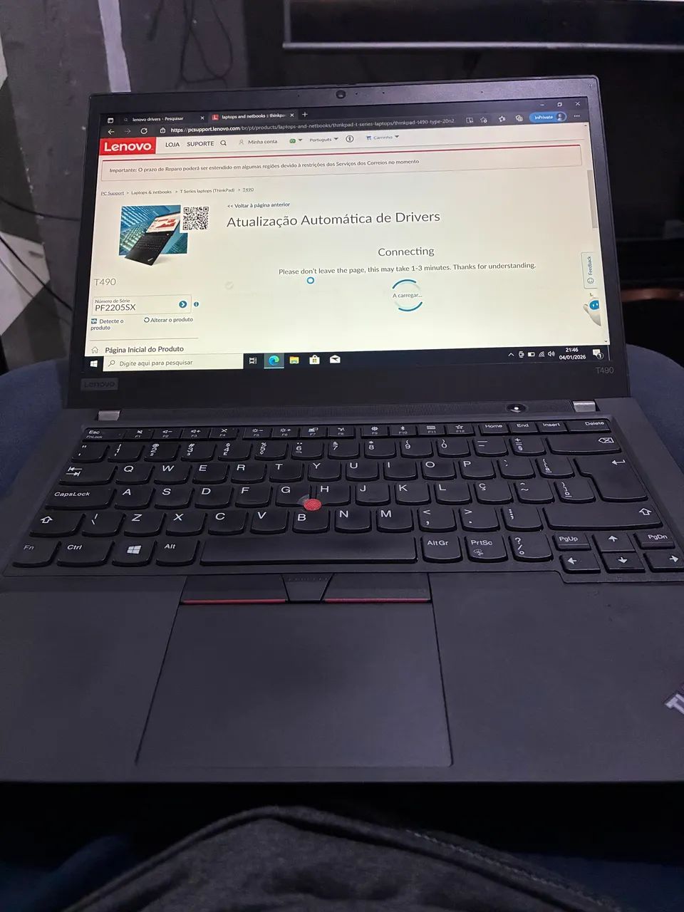 Notebook thinkpad 24Gb ram, SSD m2 480  - Foto 2