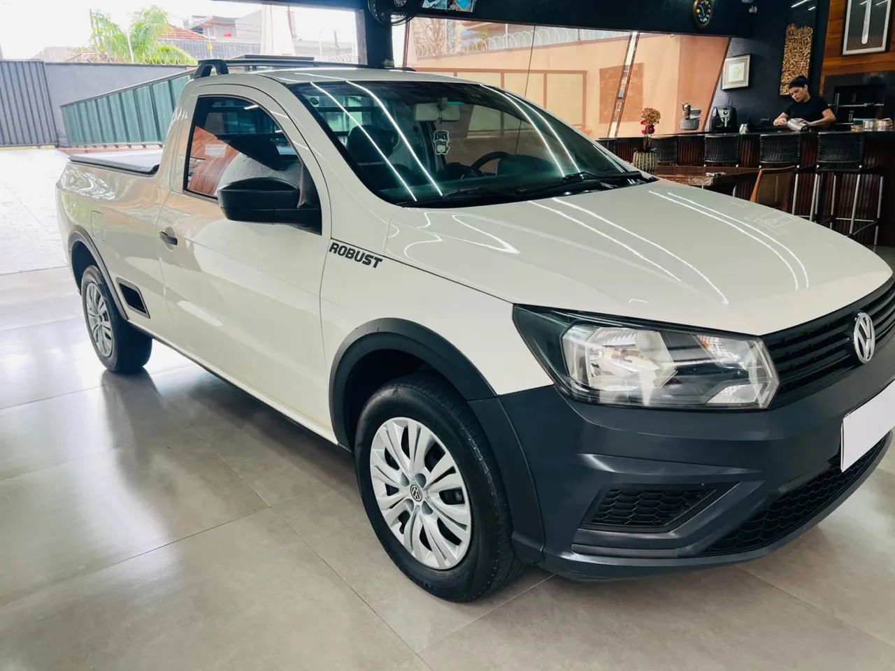 Volkswagen Saveiro Robust 1.6 Total Flex 8V 2021 - Foto 3