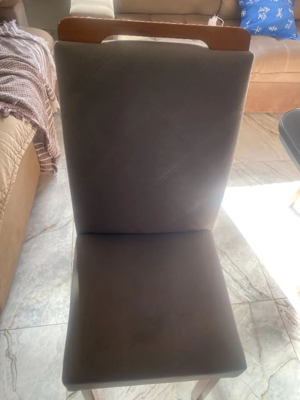 Mesa de jantar vidro com 6 cadeiras - Foto 2