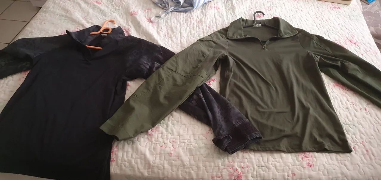 Kit com duas Camisas Táticas Rip Stop - Foto 2