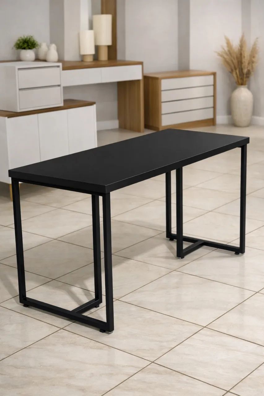 Mesa nova multiuso em MDF e metal - Foto 2
