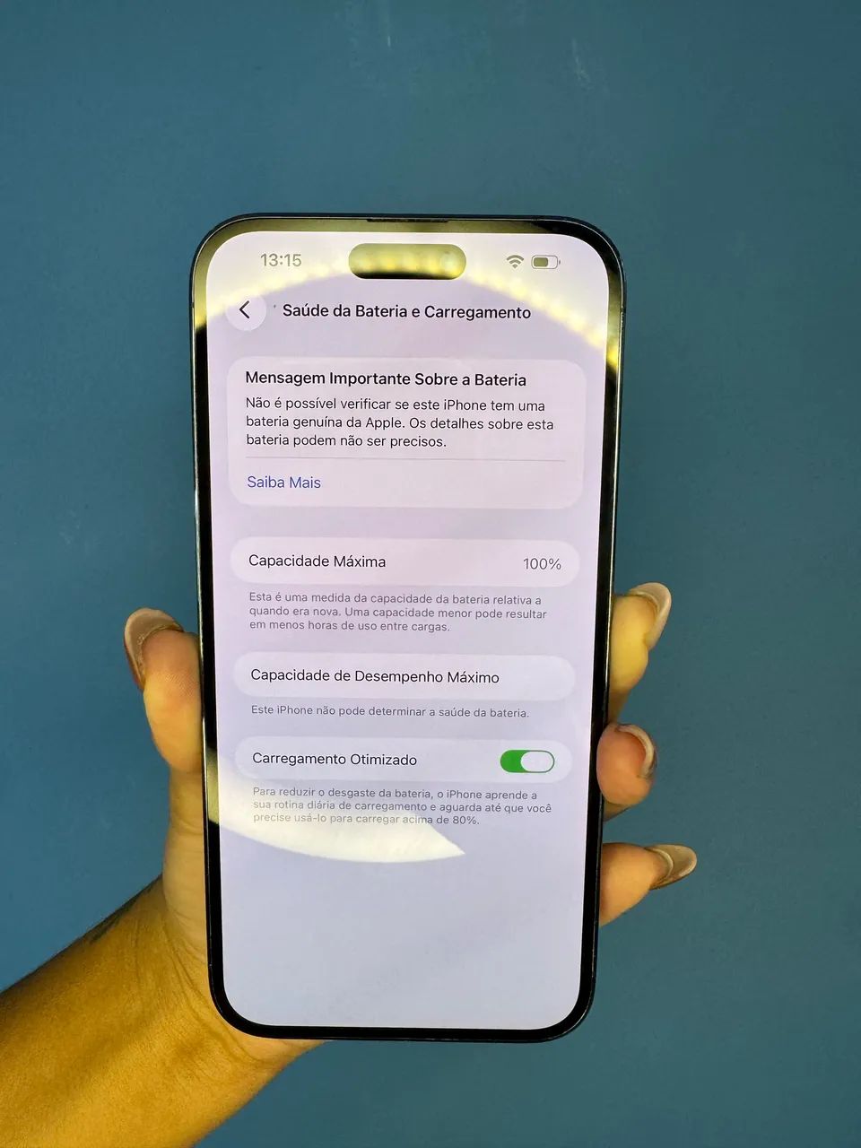 IPhone 14 Pro Max com caixa todo original bateria 100% - Foto 4