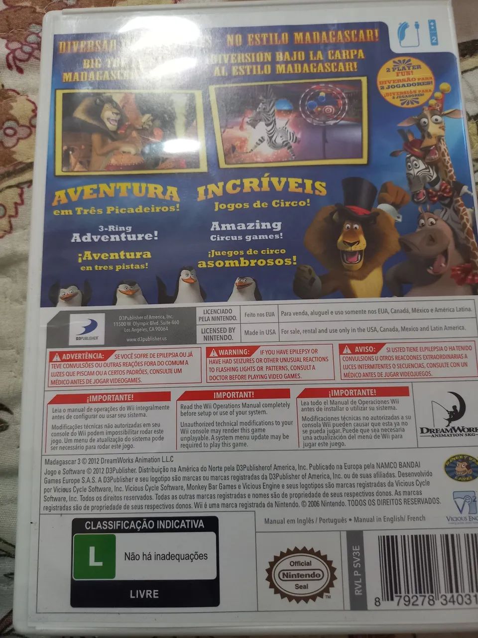 Jogo Nintendo wii original  - Foto 2