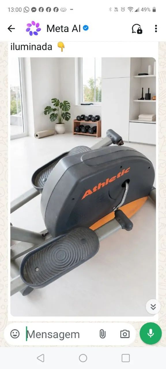 BICICLETA ERGOMÉTRICA ATHLETIC WORKSR - Foto 4