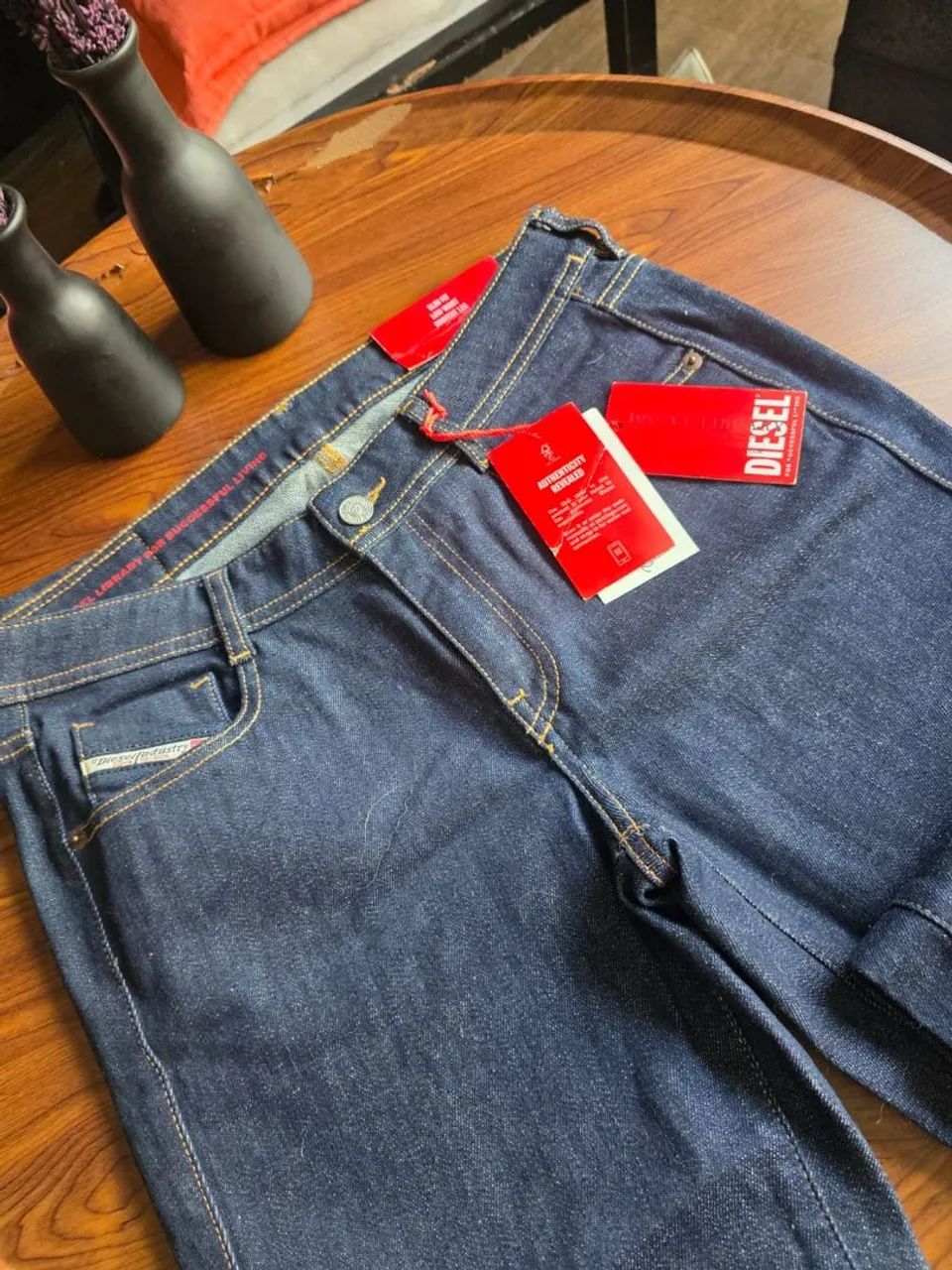 Jeans Diesel Bootcut (tamanho 40) - Foto 4