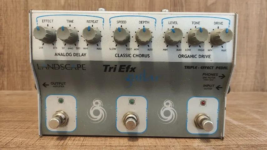 Pedal Landscape Tri Efx guitar