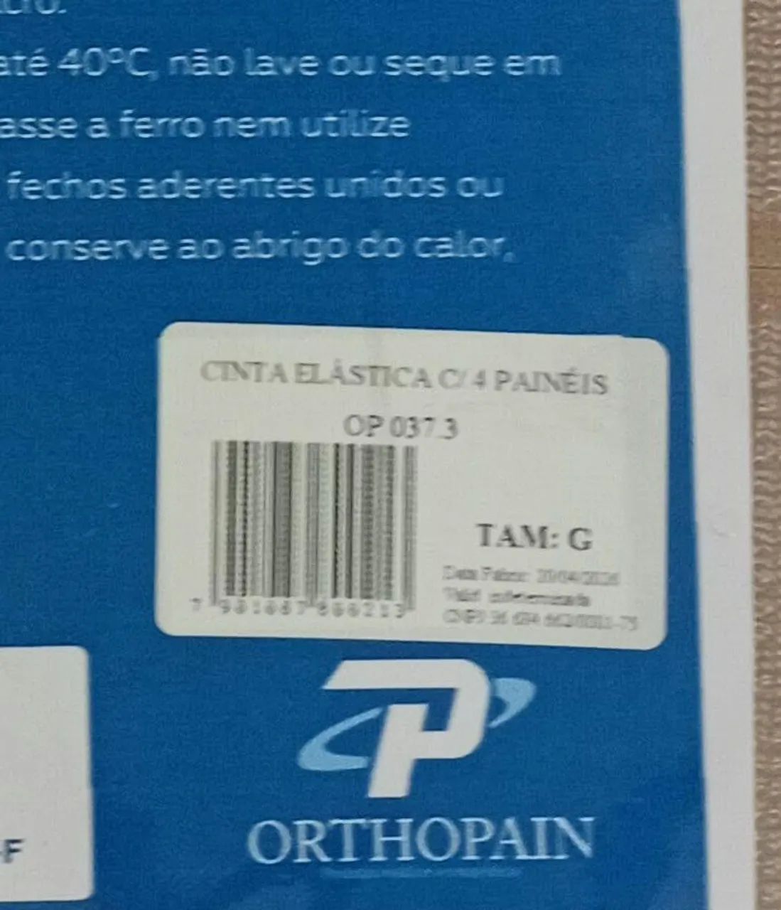 Cinta cirúrgica com 4 /painéis  - Foto 5