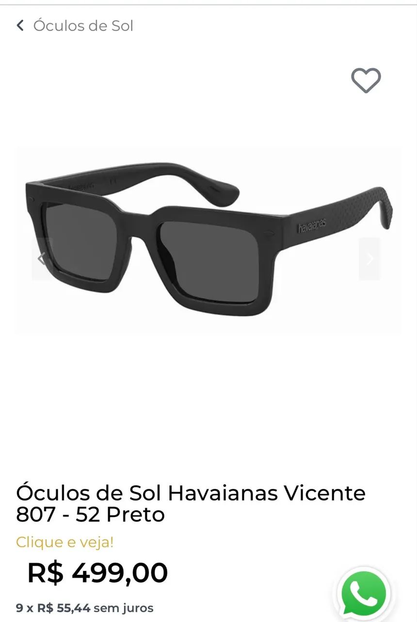Óculos de Sol Havaianas 
