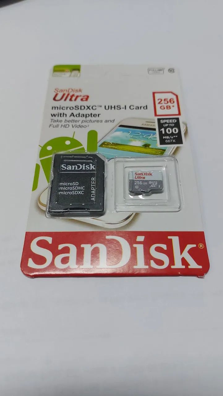 Micro SD XC 256 GB SanDisk - Foto 2
