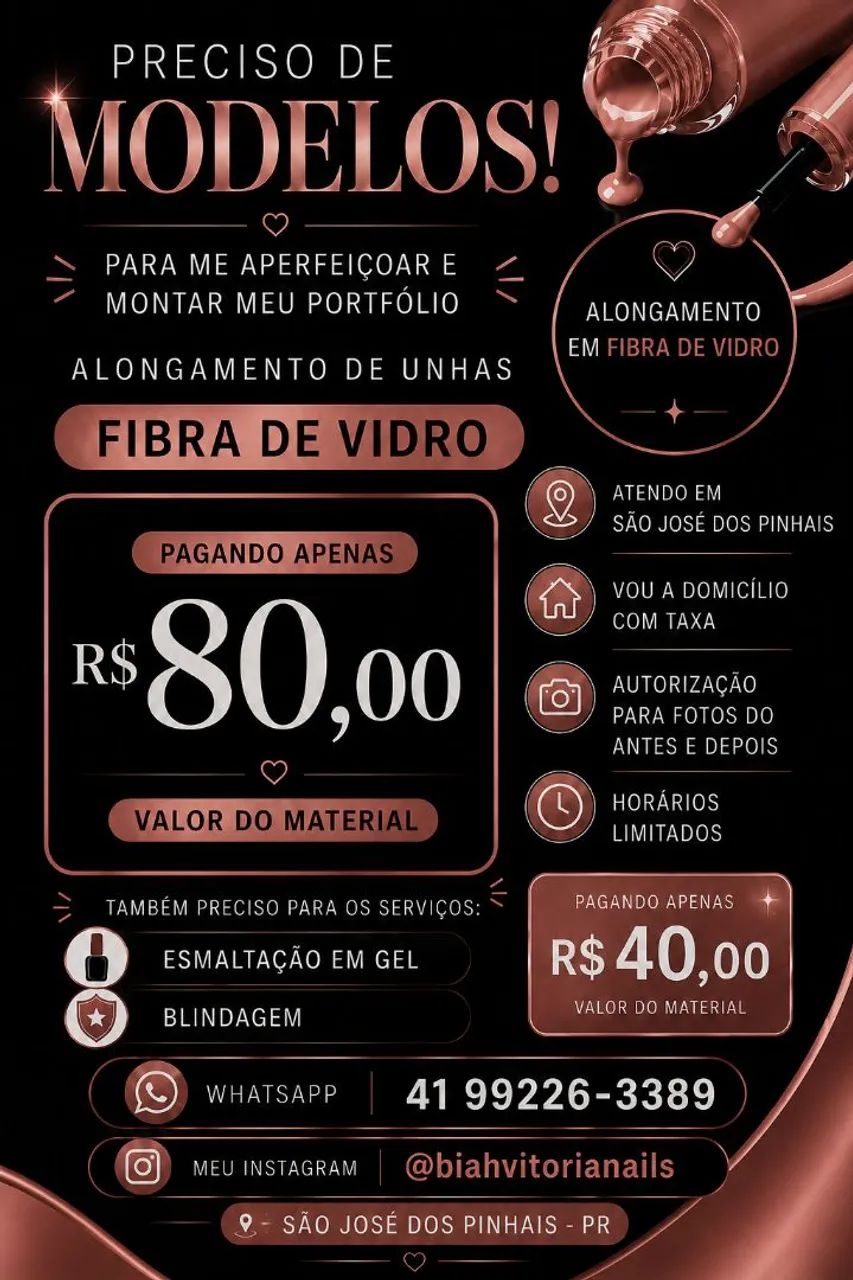 Alongamento de unha 