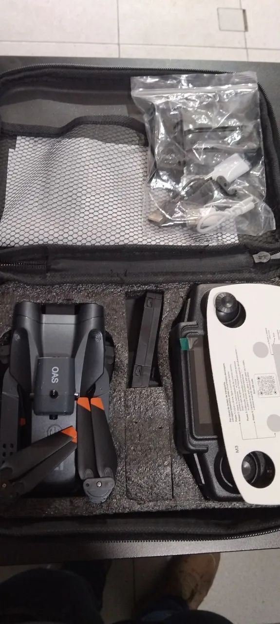 Drone semi profissional com câmera controle - Foto 4